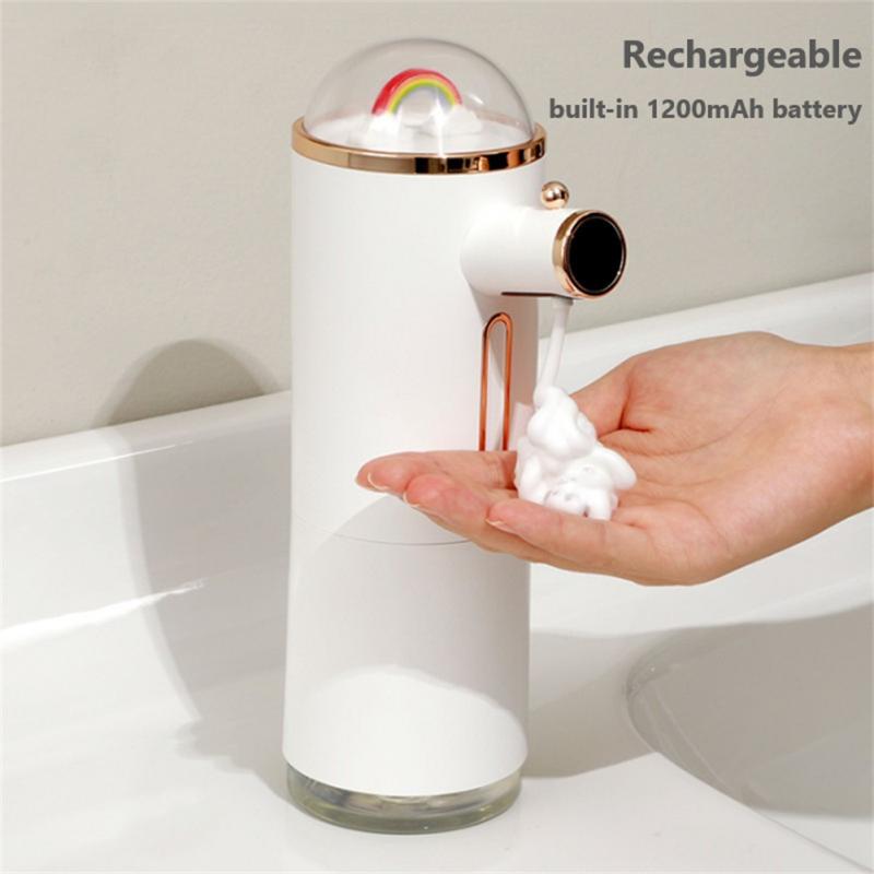 Dispensador de jabón inteligente, espuma de inducción recargable para lavar, sin contacto, para cocina, Hotel, accesorios para mejorar el hogar, herramientas