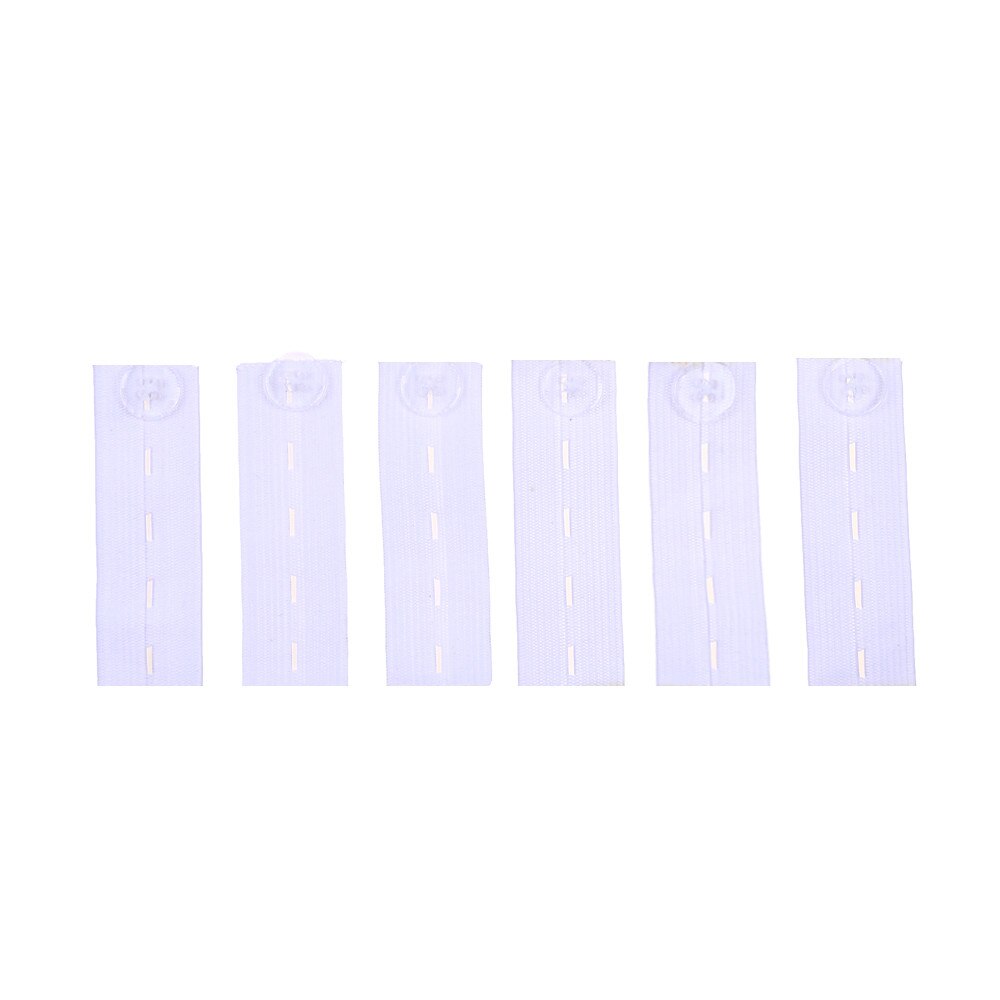 6Pcs Tailleband Riem Voor Moederschap Vrouwen Riem Extension Gesp Broek Tailleband Verlengen Verlengen Monmy Riem extension gesp Y108