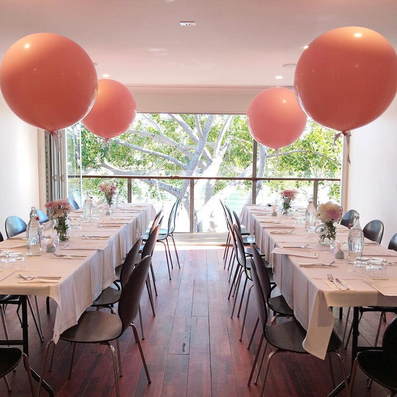 1 Pcs 36 Inch Kleurrijke Grote Latex Ballonnen Helium Inflable Blow Up Giant Ballon Bruiloft Verjaardag Ballon Decoratie