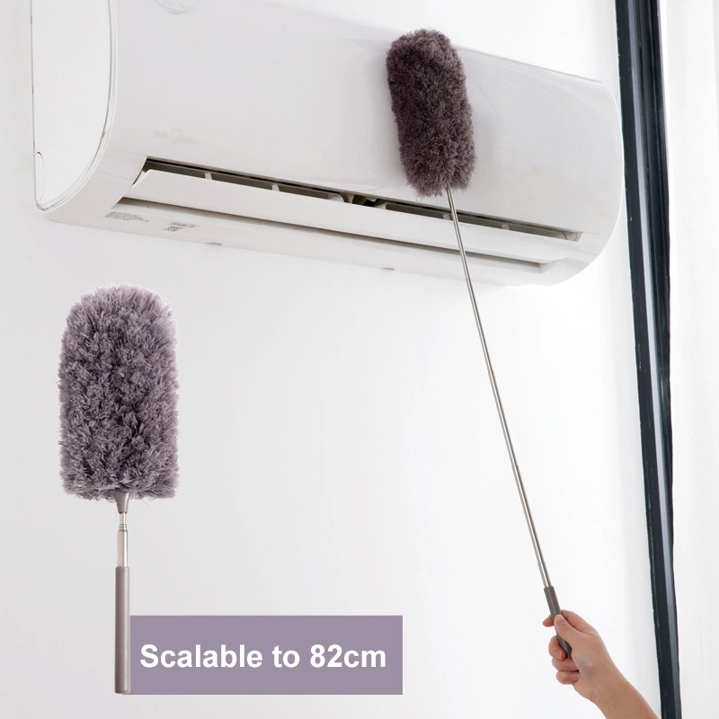 IVYSHION 1PC microfibre brosse extensible main poussière nettoyant Anti-poussière brosse maison climatisation voiture meubles nettoyage