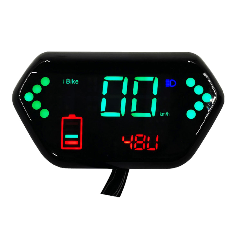 48V 60V 72V Borstelloze Controller Display Instrumentatie Lijn Meter Tonen Speed Batterij