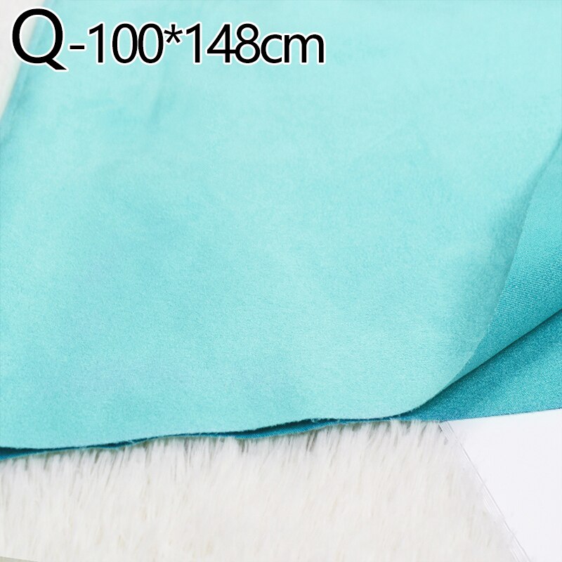 Tissu en Faux cuir suédé synthétique imperméable, 100x148cm, pour vêtement, bricolage, matériel de couture: 17