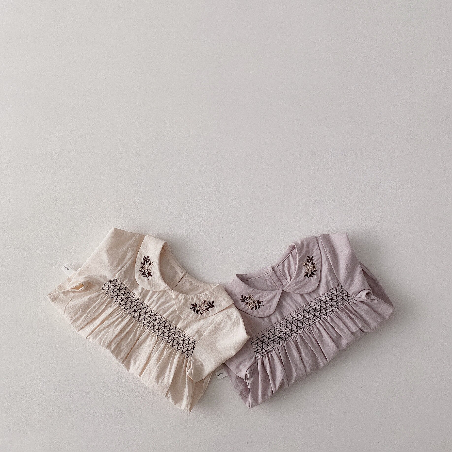 Spring And Summer Style Infant Newborn Baby Loose Vanilla Print Bodysuit Toddler Boy Girl Long Sleeve Bodysuits