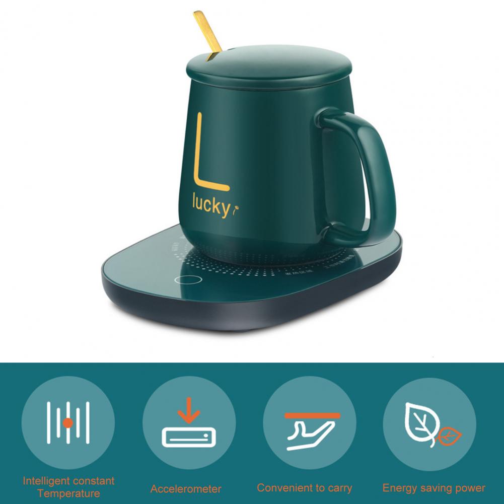 Electric Coaster Universal Heating Mug Pad Constant Temperature Quick Heating Cup Warmer Mug Heater Tray Electric Heated Pad