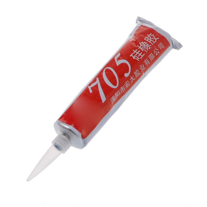 705 Silicone Clear Sealing Glue Waterproof Heat Resist For Electron Component Hardware