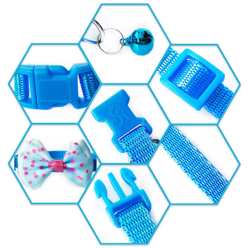 Collier à nœud papillon pour chat, accessoires pour animaux de compagnie, réglable, pour petits chiens, chiot, chaton, fournitures de mariage