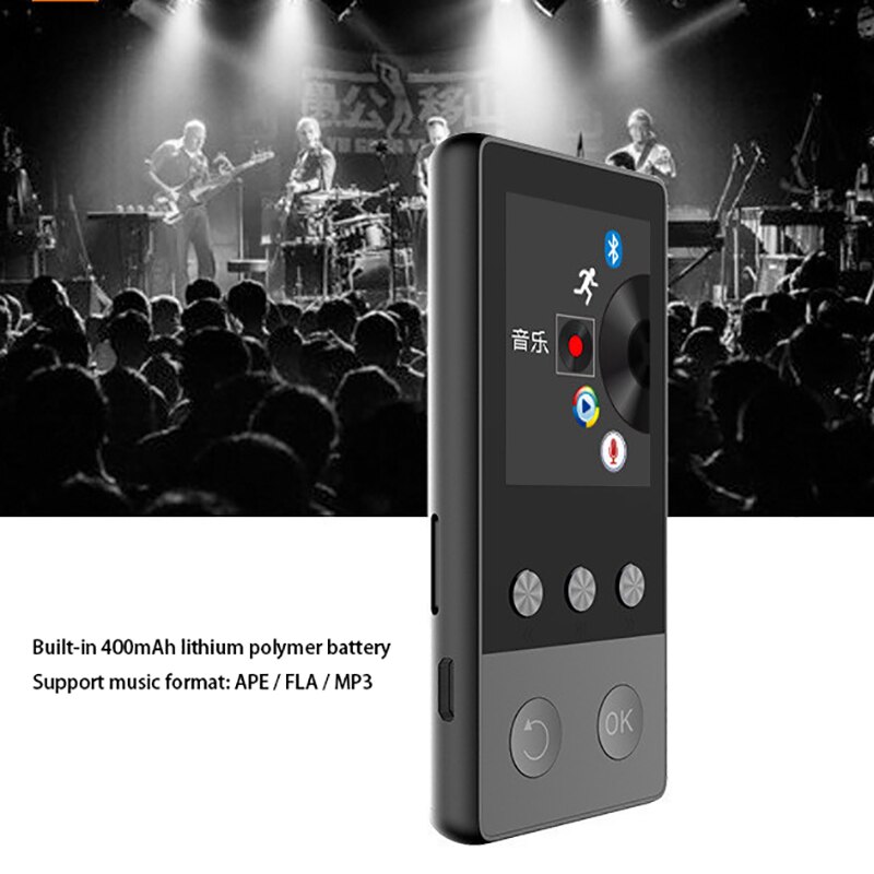 8g sport bluetooth muziek  mp3 met ingebouwde bluetooth speler met voetpedaal en speaker