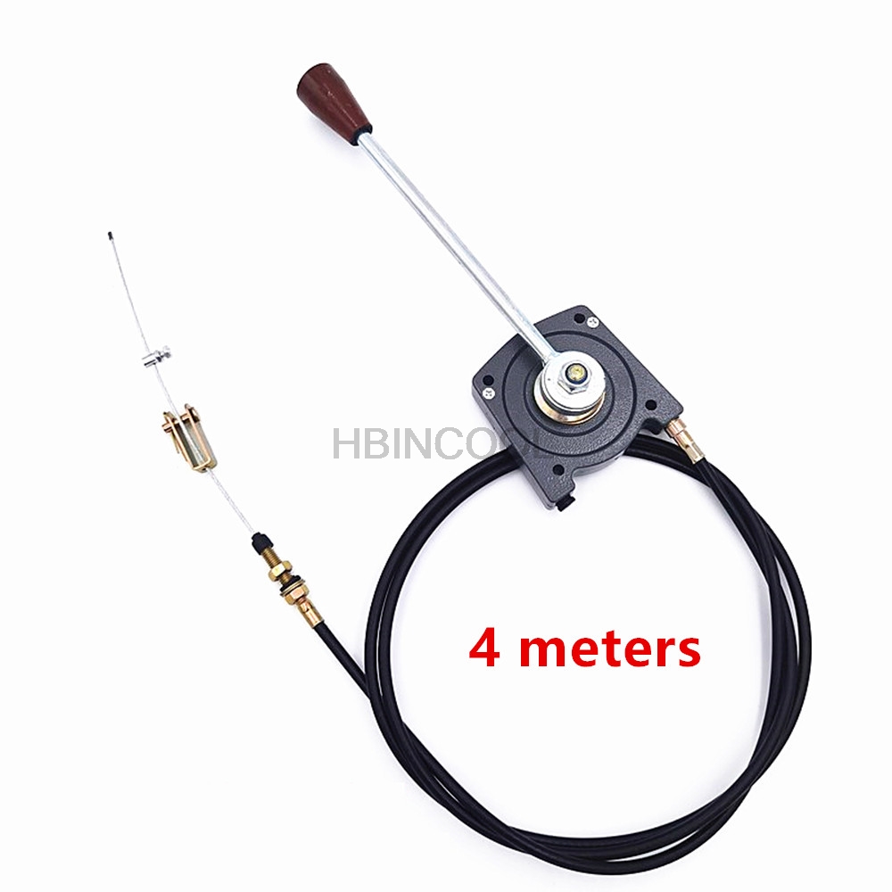 per escavatore fertilizzante applicatore grassetto acceleratore a mano controllore cavo di trazione accessori per macchine agricole di qualità: 4 meters
