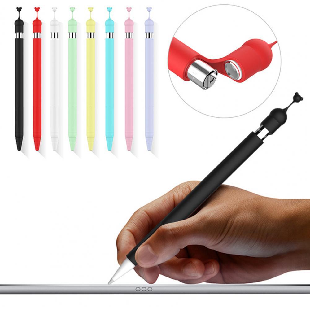 neue Abdeckung Tragen-beständig Stoßfest Silikon Tragbare Bleistift Fall für Apple Bleistift 1 tropfen