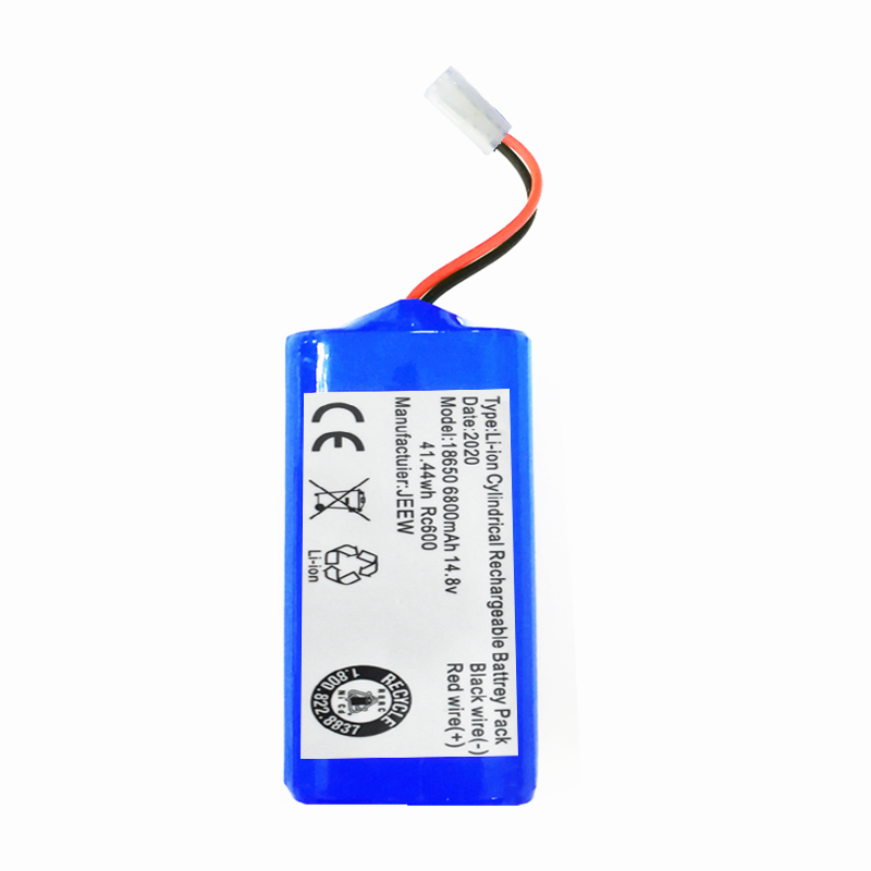 Rechargeable Li-ion Battery for MIJIA Mi Robot Vacuum-Mop Essential G1 Vacuum Cleaner Battery Pack with Capacity 6800mAh