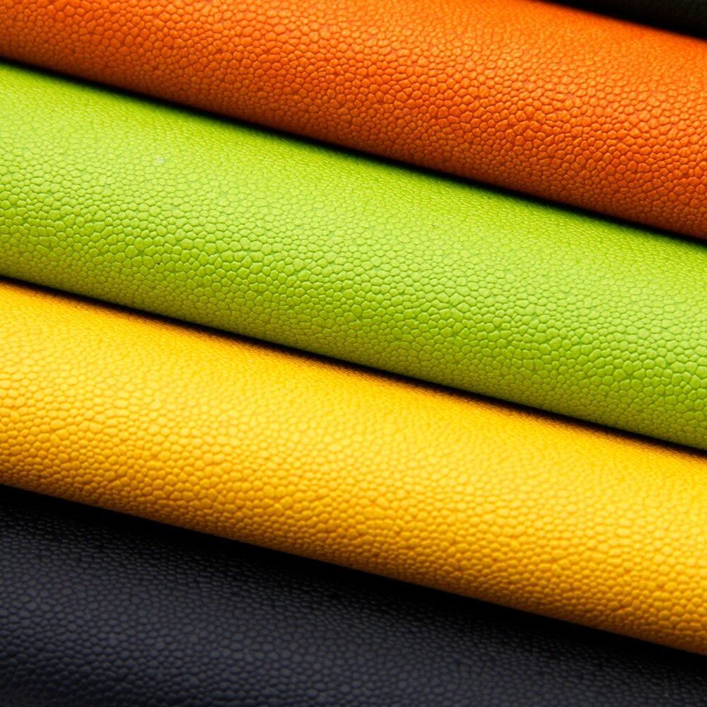20*34cm vanlig farge dunke tekstur kunstlær stoff ark vinyl syntetisk lær til diy buer hjem tekstil ,1 yc 9883