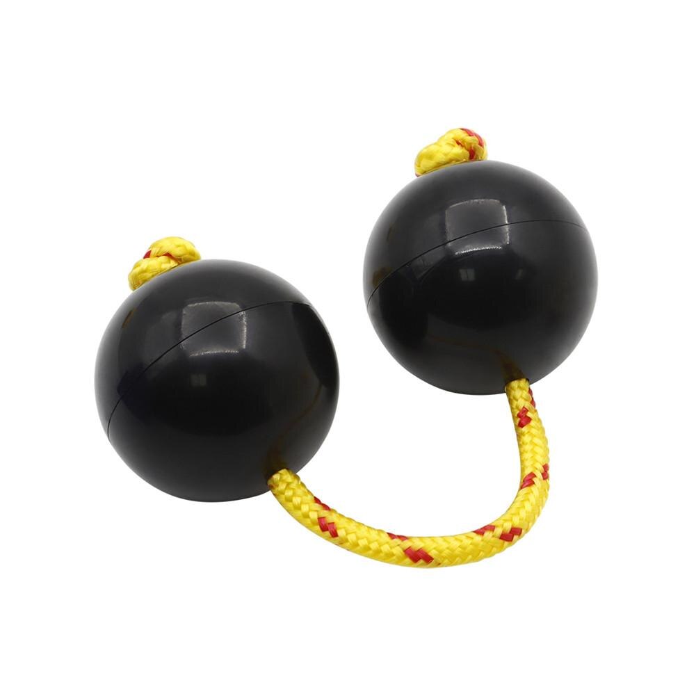 1 Pair F-76 Aslatua African Shaker Rattle Double Gourd Polyrhythmic Percussion Instrument