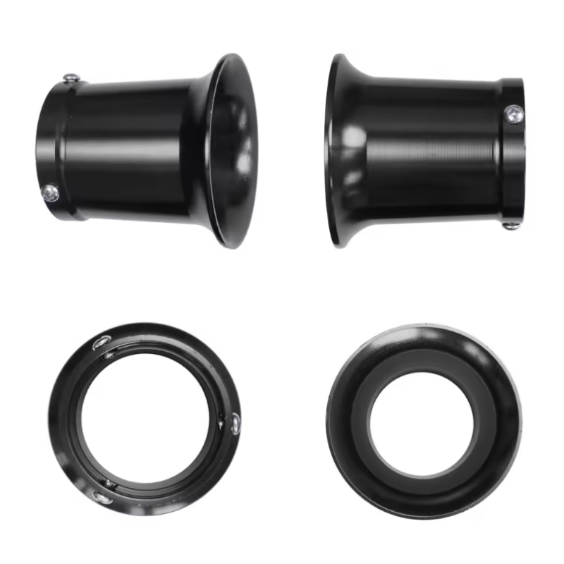 Filtro de aire Universal para carburador de motocicleta, 50mm/55mm, copa de viento para bocina, PE28 modificado, 30mm, PWK 21 24 26 28 30mm: YELLOW
