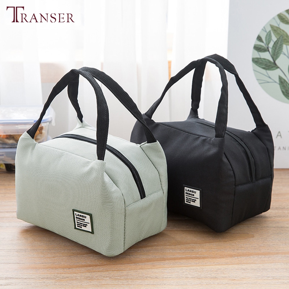 Bolsas de fresco refrigerado portátiles impermeables con cremallera térmica Oxford bolsos para la comida para mujer trabajo Pinic viaje conveniente bolsas de comida