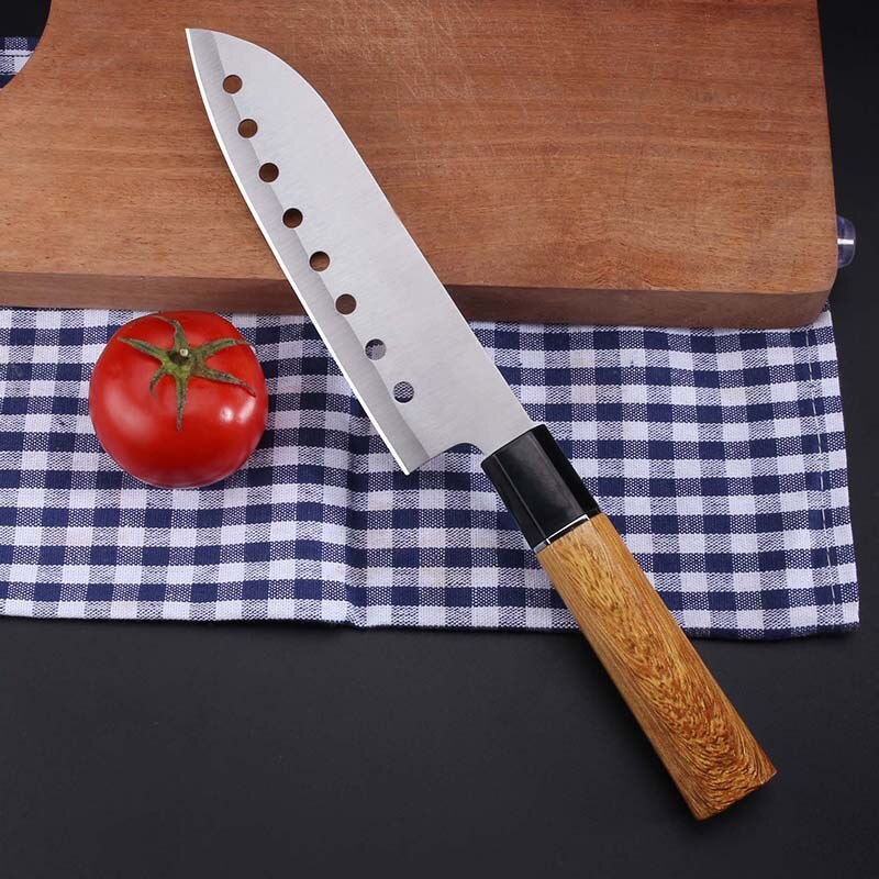 Stainless Steel Kitchen Knives Set Santoku Nakiri Utility Kitchen Knife Set White Blade Japan Knife Set Kitchen Cooking Tools