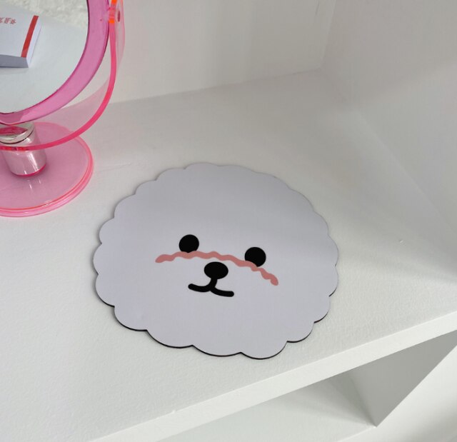 Marmer Antislip Mouse Pad Bureau Mat Desktop Accessoires Rubber Schoolbenodigdheden Bureau Organisator Computer Games Pad: H