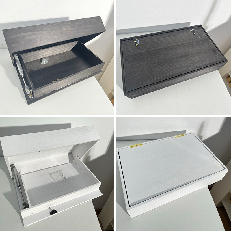 Hidden Shelf With Secret Compartment Magic Flap Hidden Shelf Wall-mounted Hidden Furniture Storage Concealed Compartment