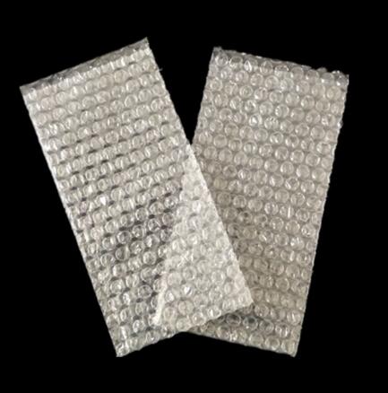 10*20cm 50pcs Plastic Wrap Envelope white Bubble packing Bags PE clear bubble bag Shockproof bag double film bubble bag