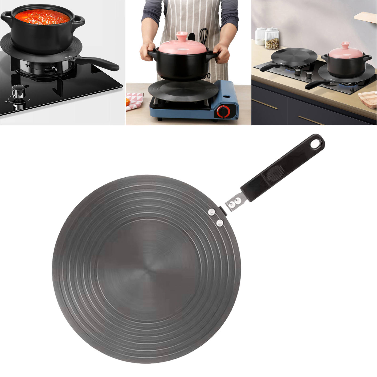 Legering Warmte Diffuser Plaat Inductie Adapter Platenwarmtewisselaar Plaat Voor Inductie Kookplaat