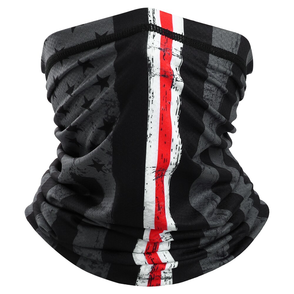 Pasamontañas de verano para motocicleta, máscara de cuello, polaina con patrón Digital, bufanda transpirable para Moto, Motocross, ciclismo, Bandana para hombre: 009