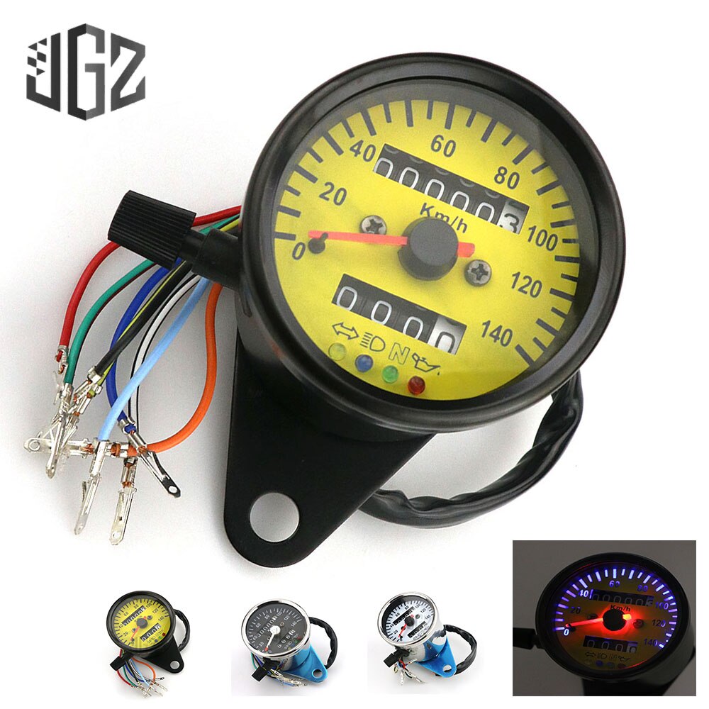 Universele 12V Motorfiets Snelheidsmeter Kilometer... Grandado
