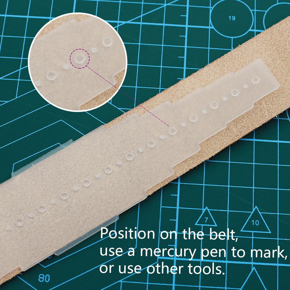 Handig Setje Van 5 Acryl Malletjes Voor Riemgaten – Perfect Voor Leerklussen! Inclusief 20 Klinknagels Voor Riemen, Tassen En Meer (25/30/35/38/40 Mm)