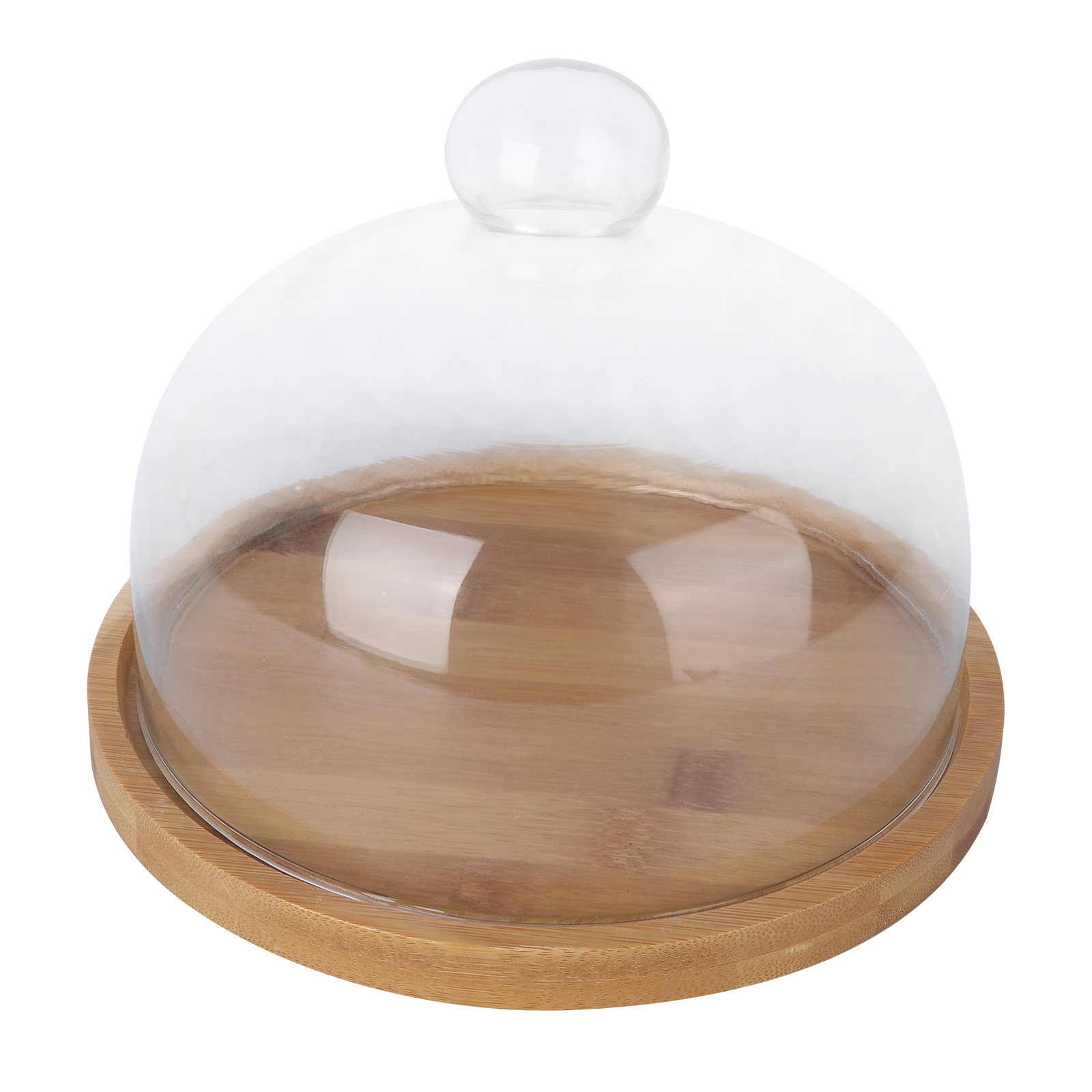 1 Pc Portable Cake and Cupcake Carrier Perfect for Transporting Cakes Cupcakes Pies or Other Desserts-20cm(Cake Cover+Bottom