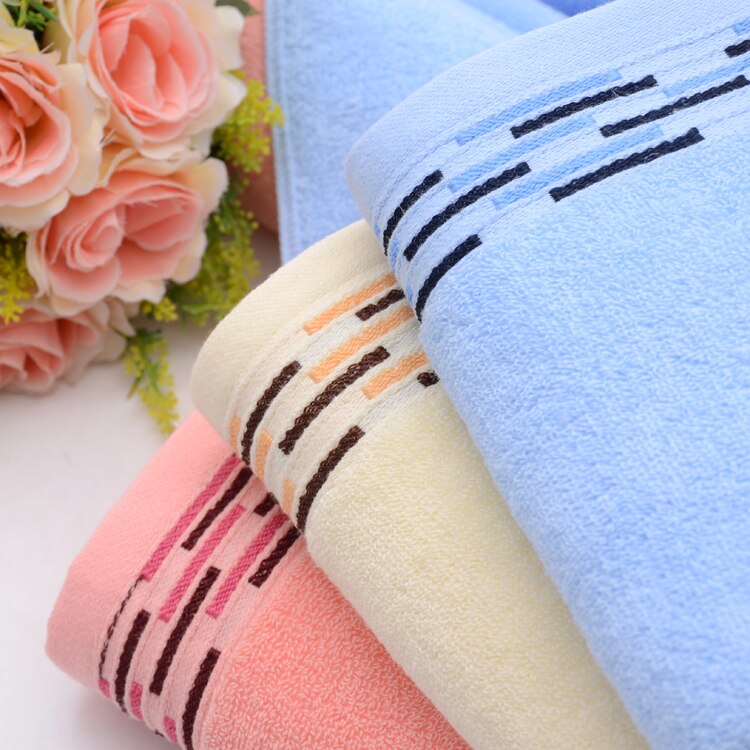 Face Hand Towel - 1PC 100% Cotton towel for adult towels bathroom face care magic brand towel toalha 34*74cm