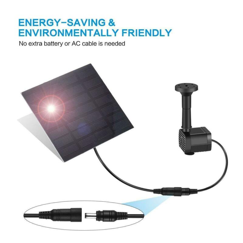 Solar Garden Fountain Pump Solar Garden Fountains Waterfalls Power Solar Bird Fountain Powered Water Pump Birdbath Fountain