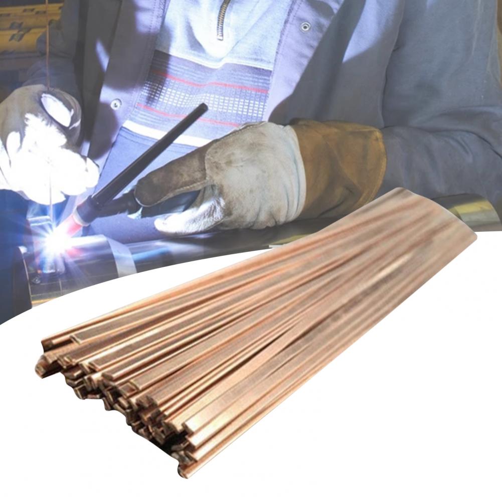 10Pcs 1.0/1.6/2.0/2.5/3.0mm Dedicated TIG Welding Rod Low Melting Point Welding Materials Refrigerator Welding Rod for Industry
