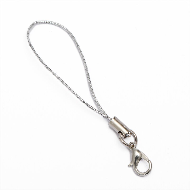 Lariat-llavero con broche de langosta para teléfono móvil, correa con cordón, Multicolor, 50/10 piezas