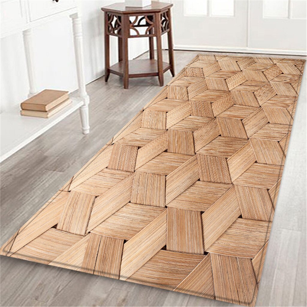 60 x 180 cm tæpper gang dørmåtte skridsikker tæppe absorbere vand køkken tæppe stue soveværelse måtte område indretning tæpper wyy: G