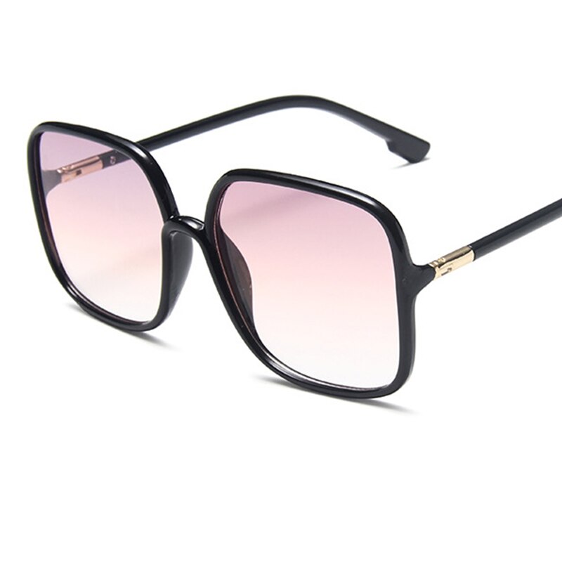 Oversized Square Glasses Women Clear Black Big Frame Retro Transparent Optical Computer Glasses Frame Eyeglasses