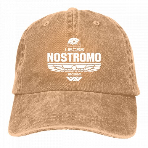 USCSS Nostromo Unisex Soft Casquette Cap Hat Vintage Adjustable Baseball Caps: 14