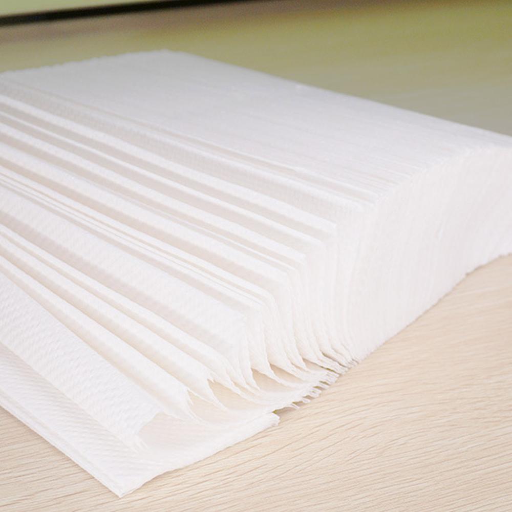 600pcs Disposable Guest Towels White Paper Dinner Napkins Hand Tissues for Bathroom Kitchen Hotel Home Party Supplies