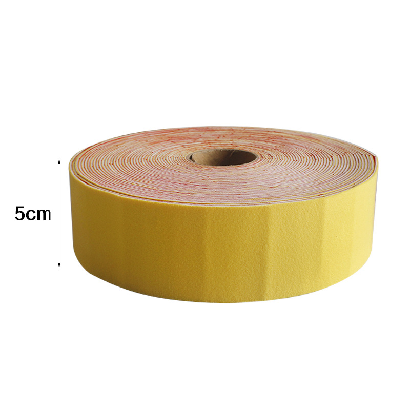 Tofar 15m 3 Schichten Stoff Filz Stoff kante für Fenster tönung Rakel Vinyl Auto verpackung kein Kratzer selbst klebendes Schutz puffer band: Orange