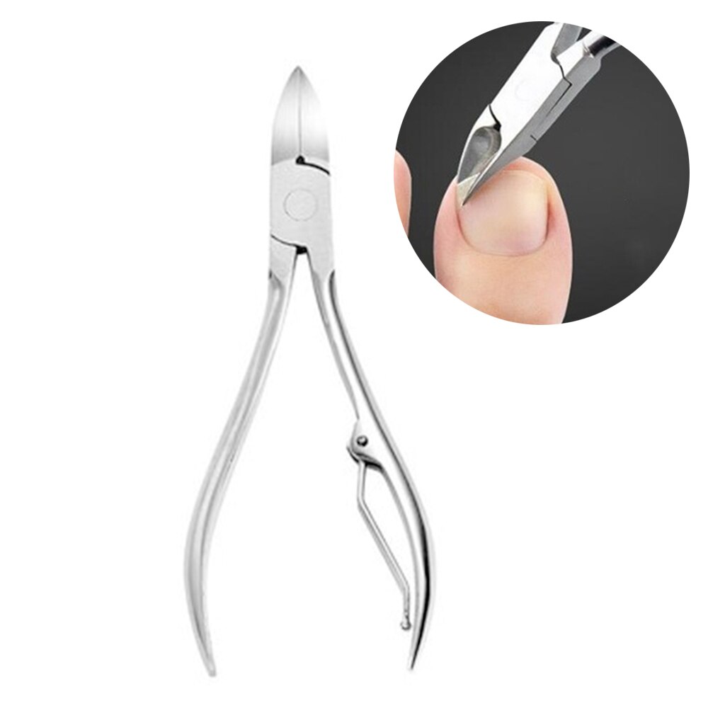 Stainless Steel Ingrown Toe Nail Cuticle Scissor Thick Nail Cutter Paronychia Clipper Chiropody Podiatry Trimmer Foot Care Tool
