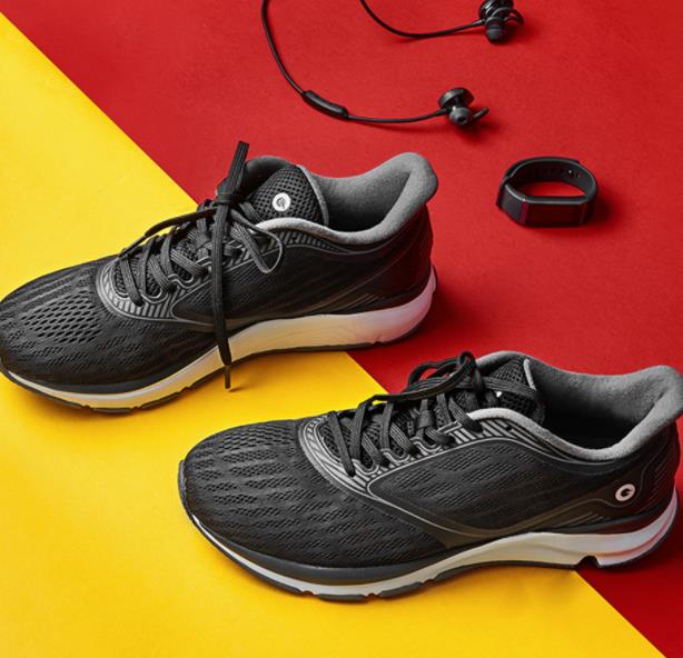 Xiaomi Mijia mężczyzna kobiet Amazfit antylopa lekki odkryty sport Sneaker materiał ERC Goodyear gumowe wsparcie Chip buty sportowe 2: black 35