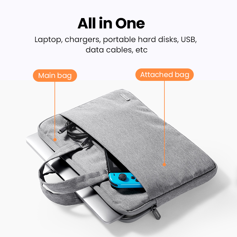 UGREEN 13.9 cala torba na laptopa dla MacBook Air Pro torba na notebooka torba na iPad teczka na komputer przenośny futerał na Tablet