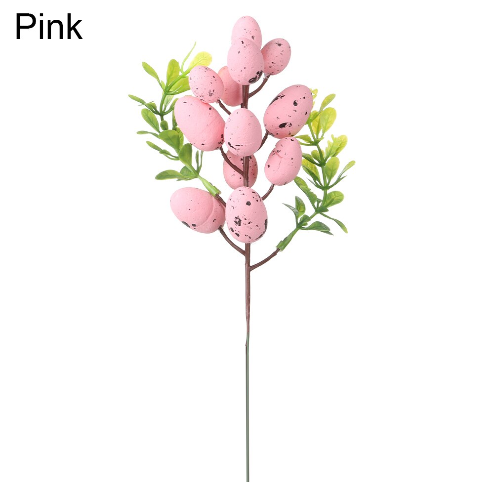 1pc 70cm folha de simulação de ramos de oliveira artificial com fruto de oliveira verde planta casa casamento ramo grinaldas decoração suprimentos: 22cm-pink