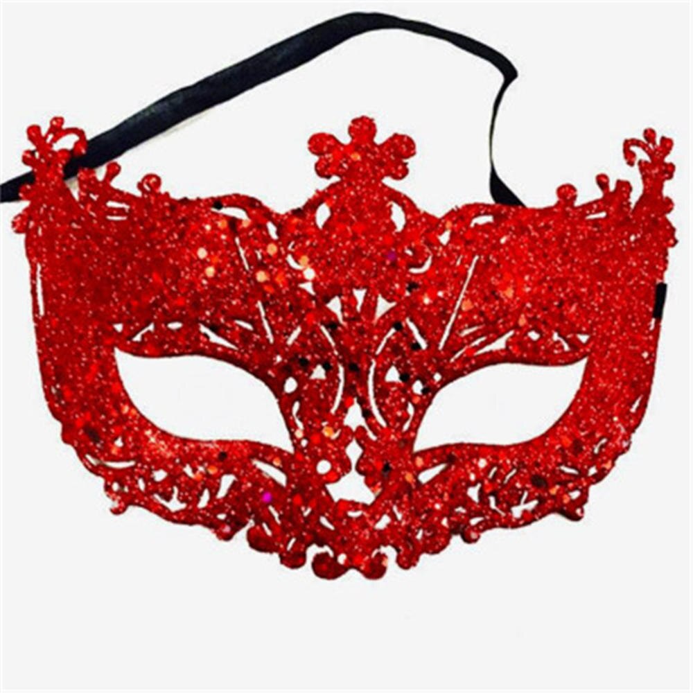 Máscara de baile de graduación para hombre y mujer, disfraz de de Halloween, accesorios de decoración de boda, Sexy, color blanco y negro: 8
