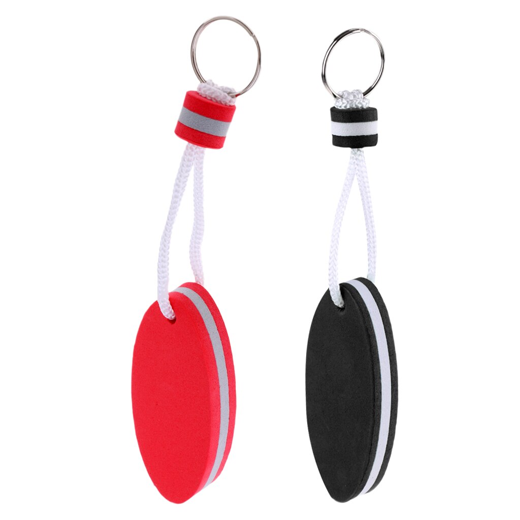 Set Van 2 Stuks Drijvende Eva Boot Sleutelhanger Marine Sleutelhanger Float Boei Varen Fob