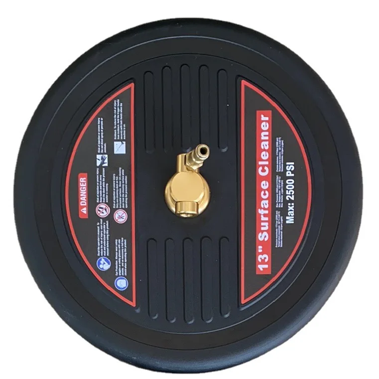 Washer nozzles Patio Cleaner Floor Scrubber Surface Cleaner Brush For karcher adapter 1/4 quick-detachable Pressure Washer: Gold