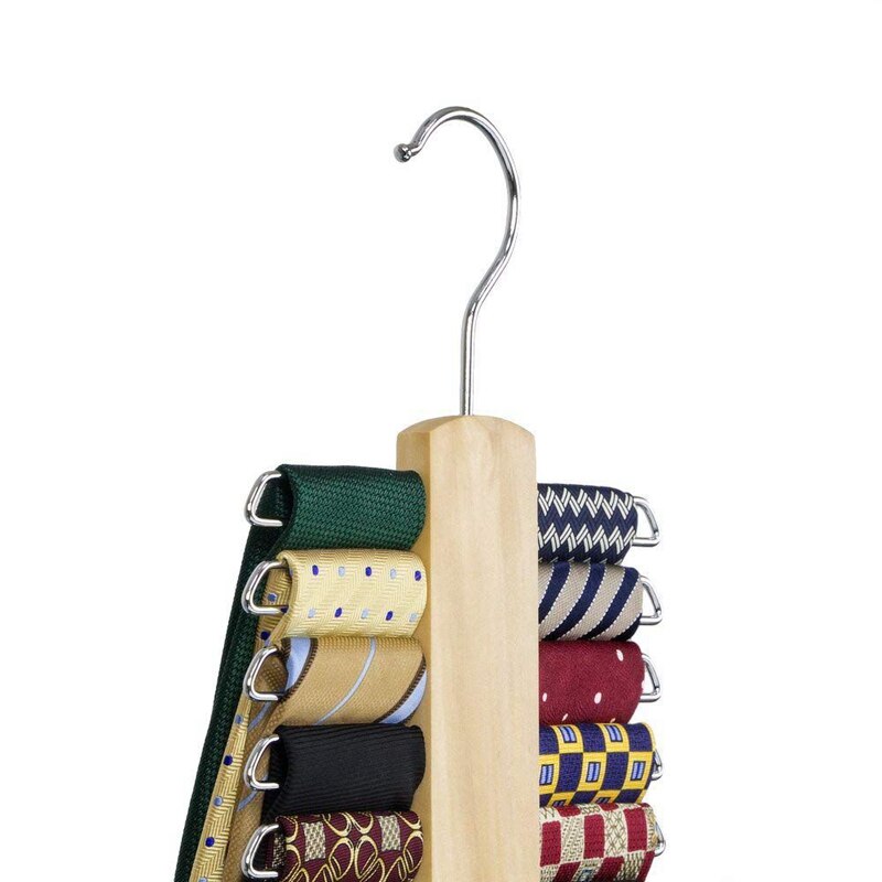 Winkel 20 Bar Houten Stropdas Hanger-Sjaals & Riem Rack Organiser