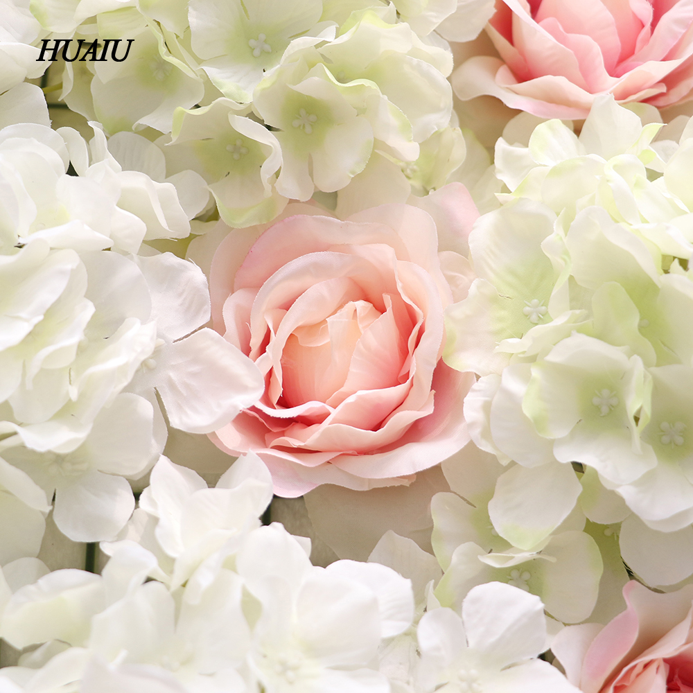 Künstliche blume Zauberstab 60*40cm Rose hortensien blume hintergrund hochzeit blumen Heimat Party Hochzeit dekoration zubehör