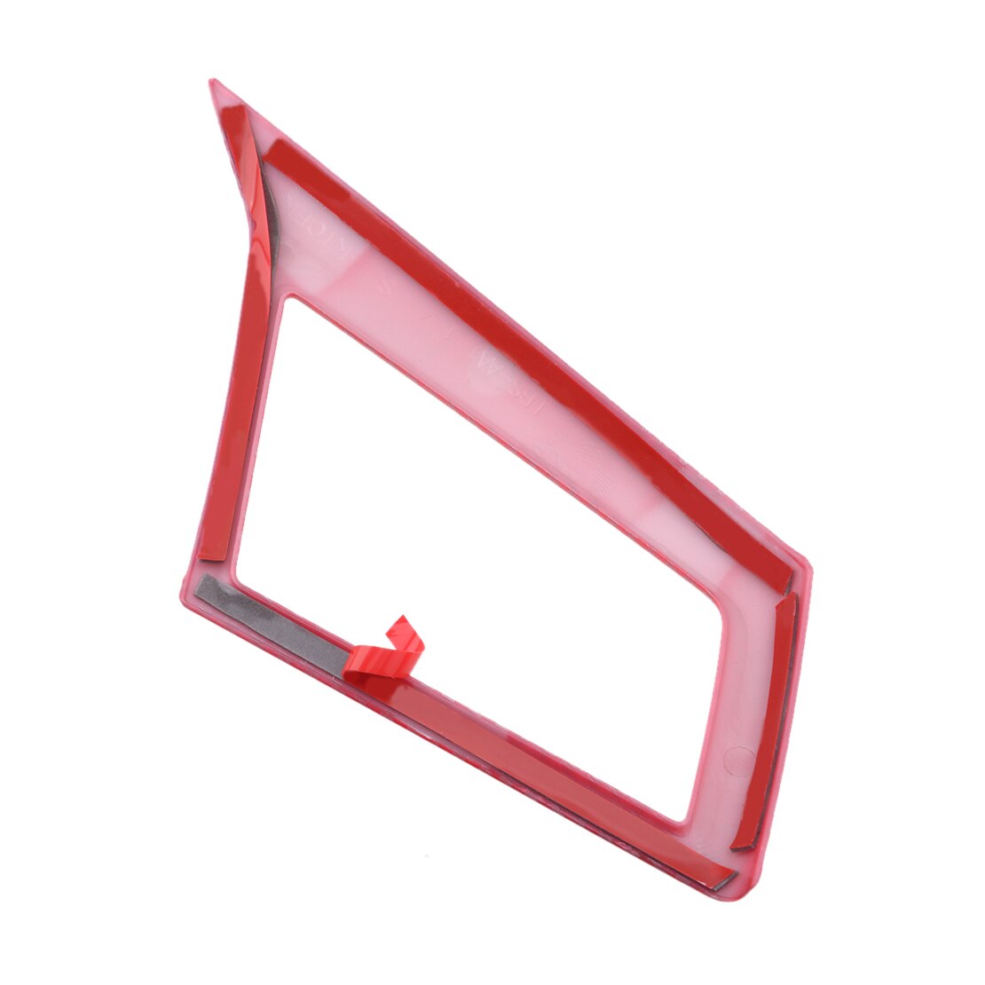 beler 2pcs/set Carbon Fiber Red ABS Console Air Outlet Cover Trim Fit For VW Jetta MK7 LHD