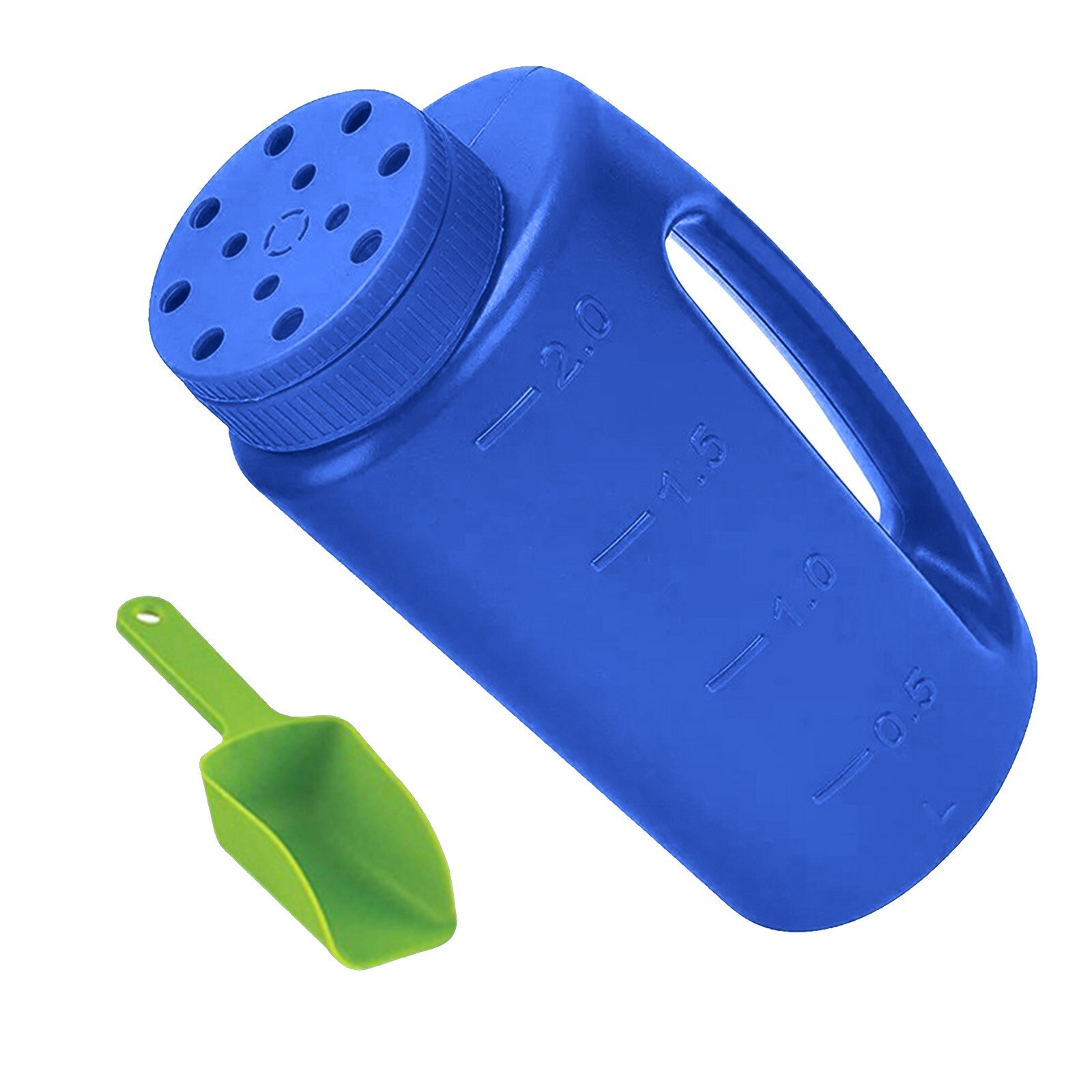 Handheld Fertilizer Pot Expander Garden Kettle Shaker Watering Pot Fertilizer Cover Basket Box Plastic Plant Nursery Pots J60: B
