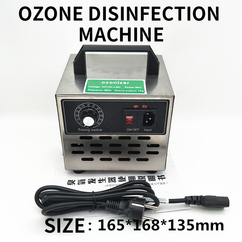 10G Ozon Generator Thuis Ozon Desinfecteren Machine Formaldehyde Luchtreiniger Ozon Sterilisatie Ontgeuringseffect Preventie Virus