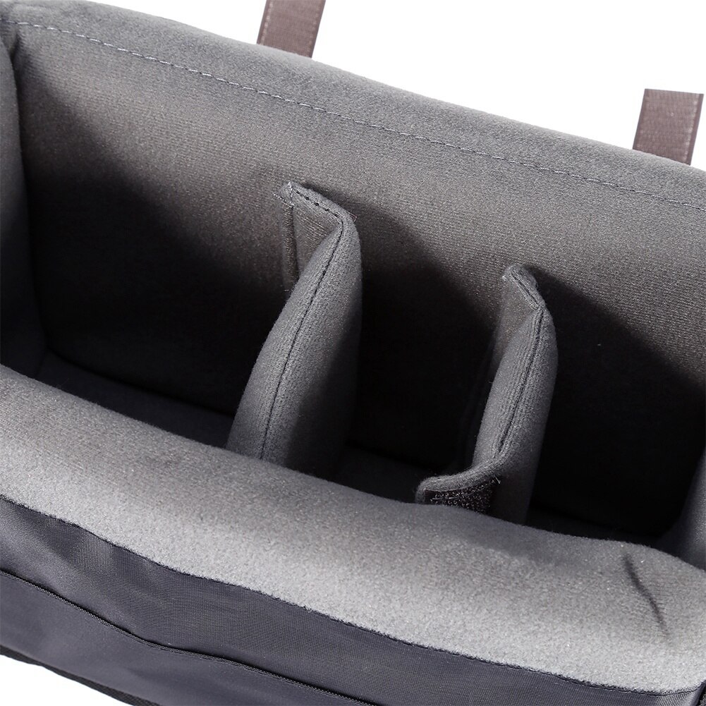 28*14*18Cm Camera Insert Gevoerde Tas Polyester Case Voor Dslr Folding Divider Partitie Beschermhoes Tas beschermende Camera Tas