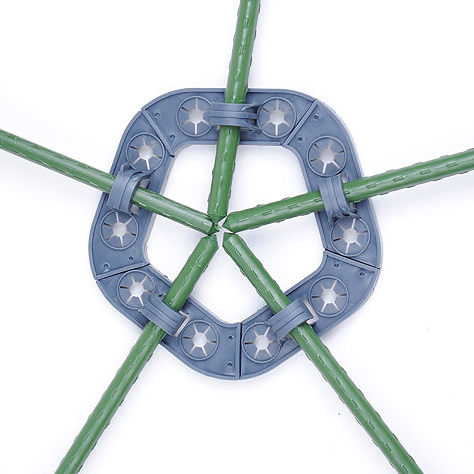 1/2/5pcs Garden Climbing Plant Support Beans Fixed Frame Bamboo Peas Wig-wam Holder Cane Stakes For Support Climbing Plants